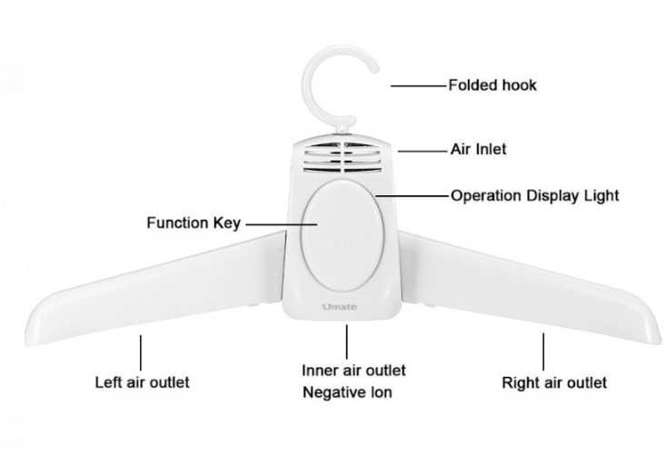 Gancho Secador de Ropa / Zapatos 🔥