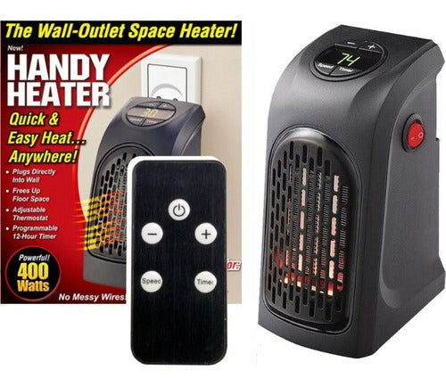 Calefactor de Ambiente Portatil + Control