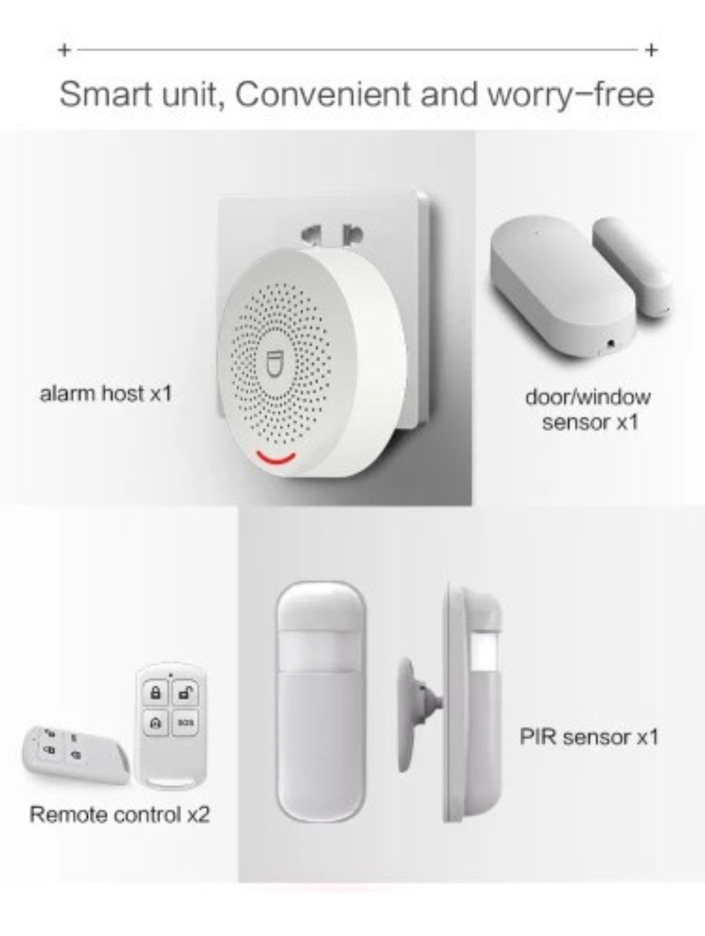 Kit de Alarma Wifi para casa