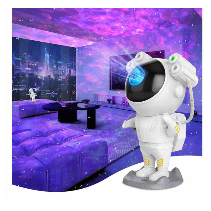 Proyector Astronauta / Lámpara de Mesa 🤩