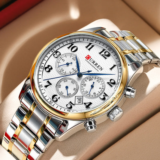 Reloj Curren 8466 Cronógrafo - Edición Business Sport
